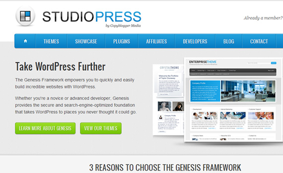 studiopress-marketplaces für premium wordpress themes